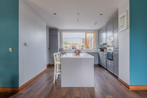 Open plan kitchen/living/dining room